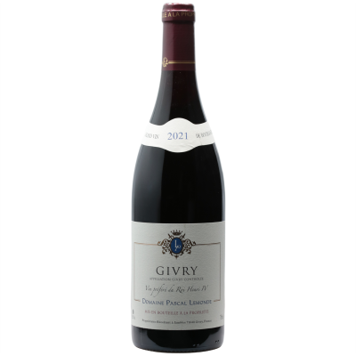 Givry Rouge 2021 - Domaine Pascal Lemonde
