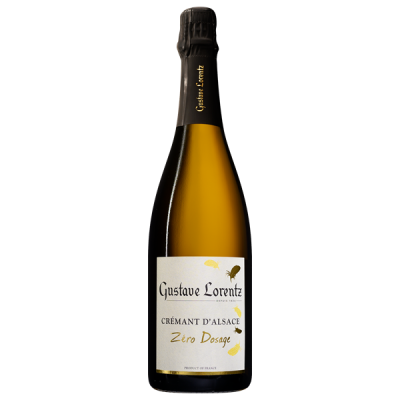 Crémant d'Alsace Zéro Dosage Blanc 2022 - Gustave Lorentz