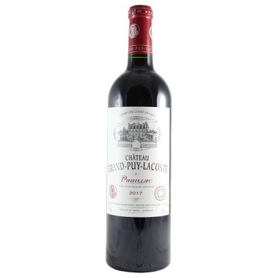 Château Grand-Puy-Lacoste Pauillac 5ème Grand Cru Classé Rouge 2017