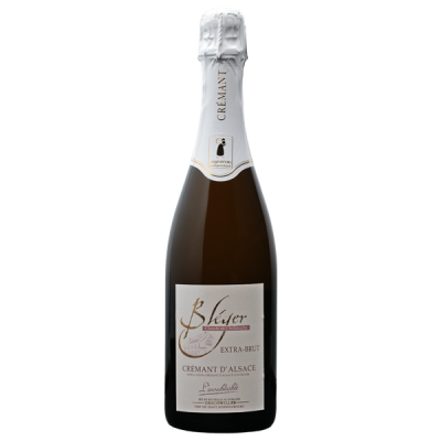 Crémant d'Alsace Extra-Brut L'inoubliable Blanc 2018 - Domaine Claude et Christophe Bléger