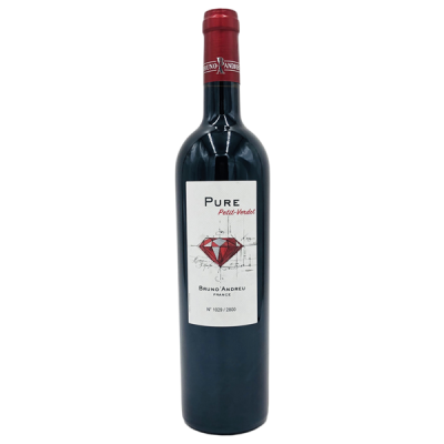 Pays d'Oc Pure Petit-Verdot Rouge 2021 - Bruno Andreu