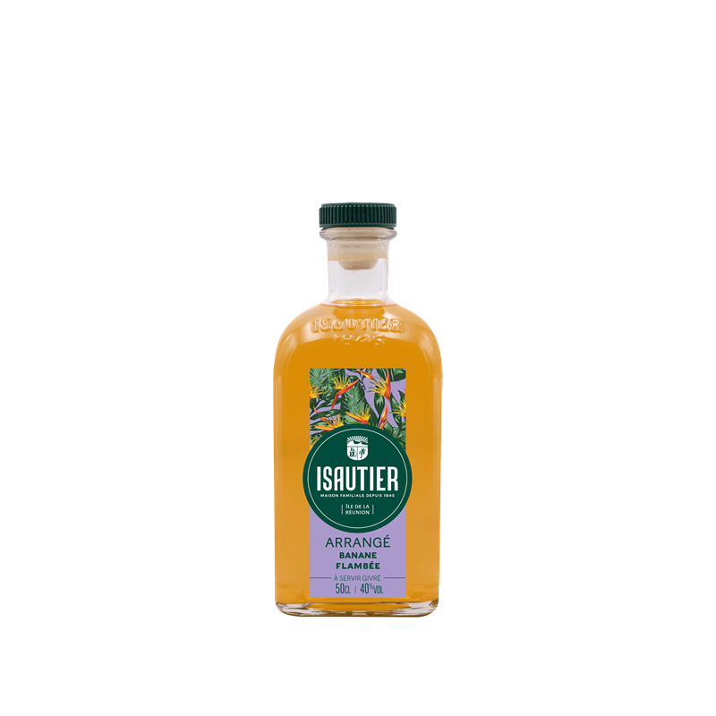 Rhum Arrang Banane Flambe - Isautier