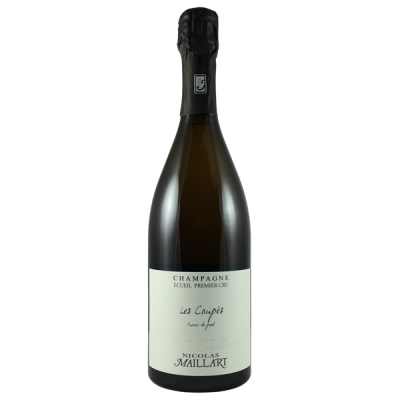 Champagne Premier Cru Les Coupés Franc de Pied Blanc 2018 - Champagne Nicolas Maillart