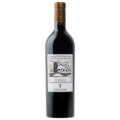 Minervois Château de Rieux Demi muid Rouge 2023 - Famille Fabre