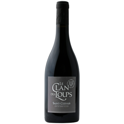 Côtes du Rhône Villages Saint-Gervais Le Clan des Loups Rouge 2022 - Cellier des Chartreux